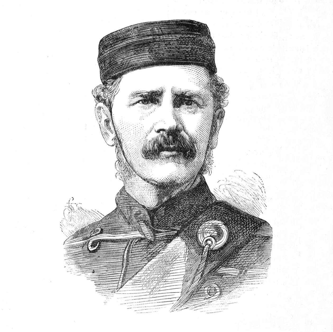 Generał dywizji E. Newdigate, CB, c1880 autorstwa Unbekannt