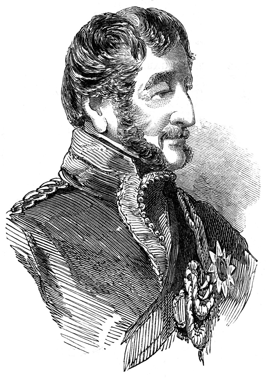 Major Henry Somerset, 7. książę Beaufort, 1853 autorstwa Unbekannt
