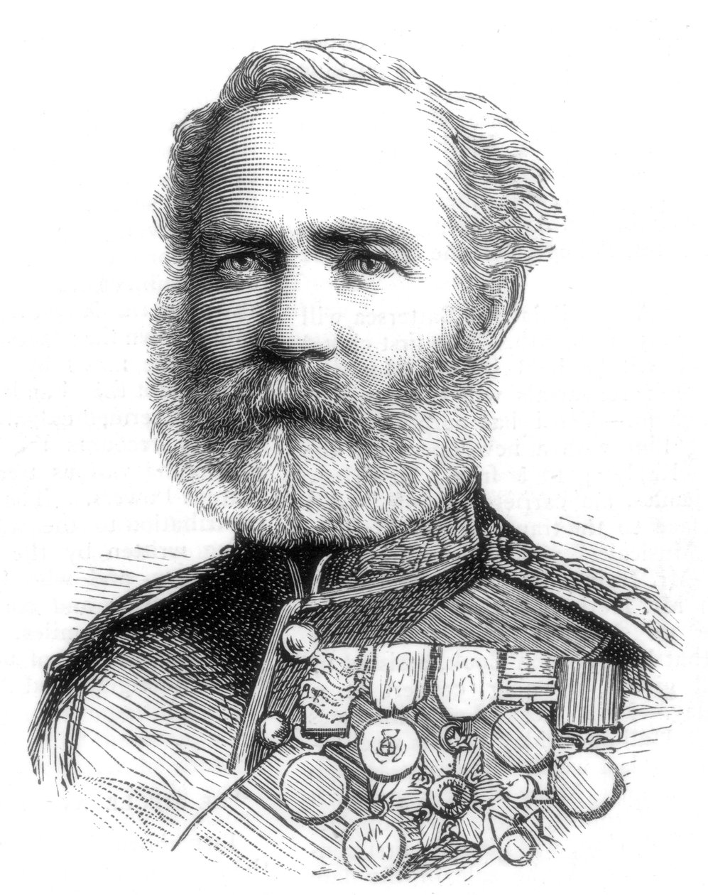 Major John McBlain, 1885 autorstwa Unbekannt