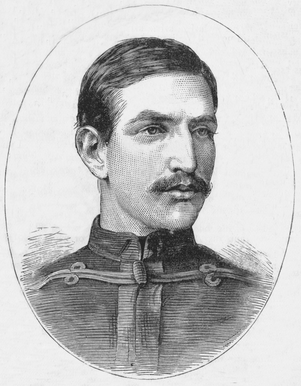 Major WM Laurence, c1880 autorstwa Unbekannt