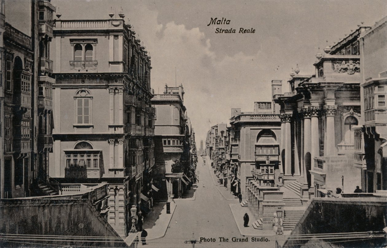 Malta - Trakt Królewski, ok. 1900 autorstwa Unbekannt