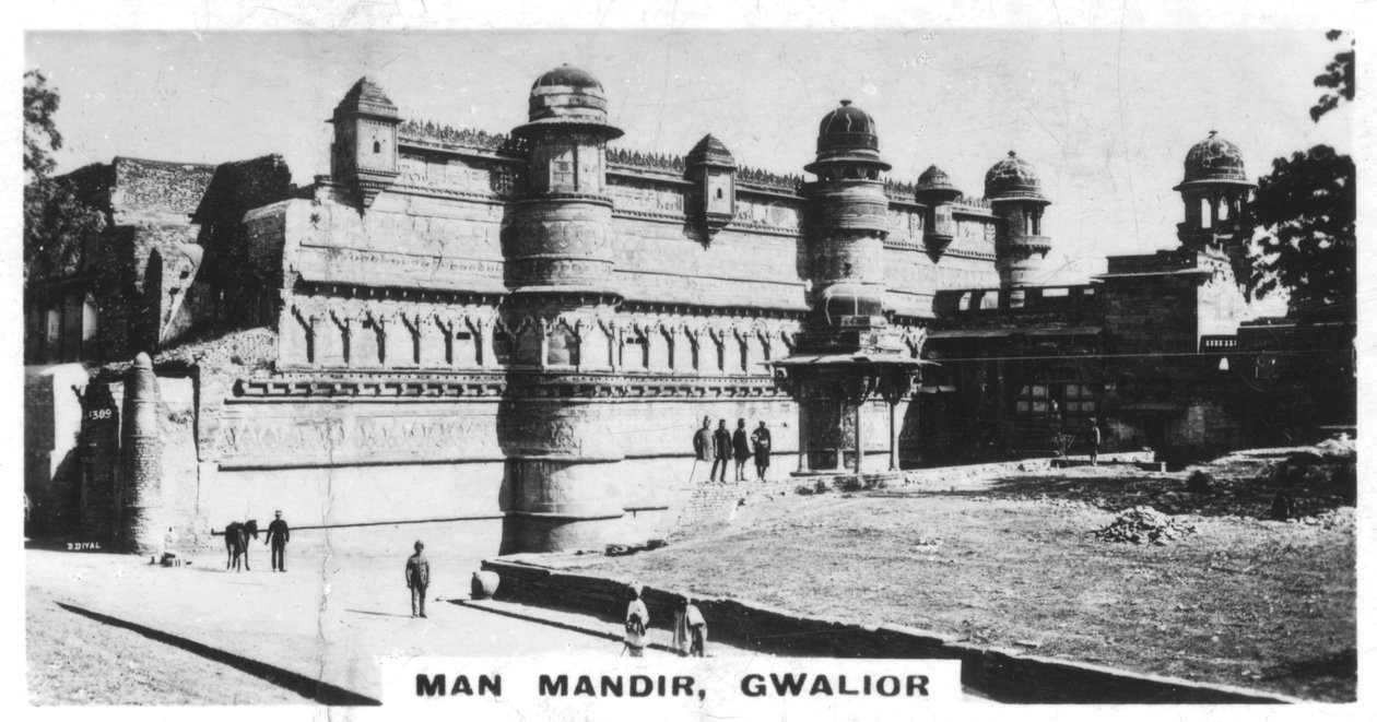 Man Mandir, Gwalior, Madhya Pradesh, Indie, ok. 1925 r. autorstwa Unbekannt