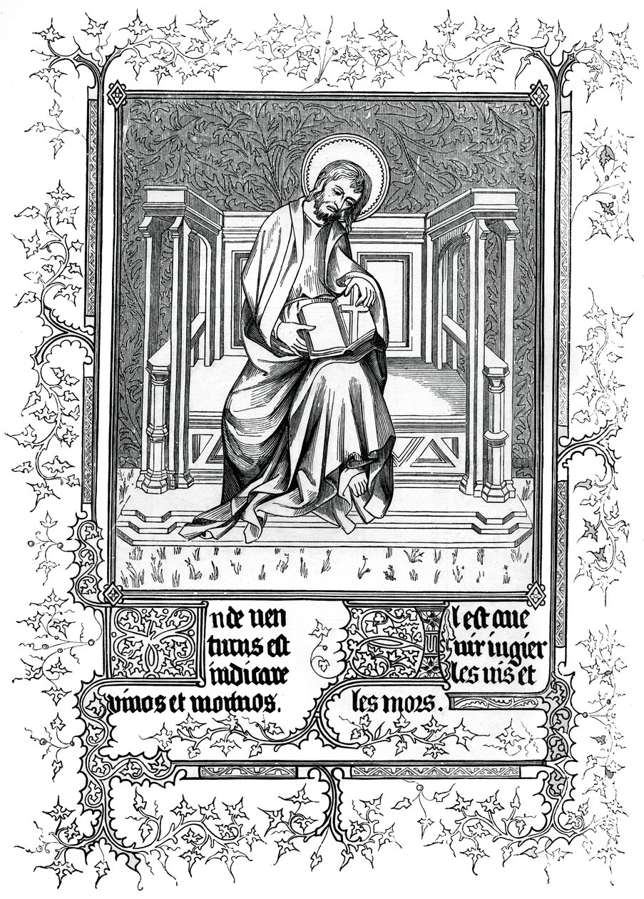 Mąż boleści, czyli Chrystus pokazujący znak krzyża, 1870 autorstwa Unbekannt