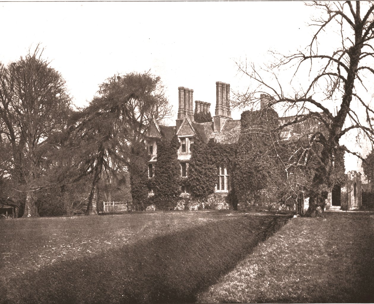 Manor House, Stoke Poges, Buckinghamshire, 1894. autorstwa Unbekannt