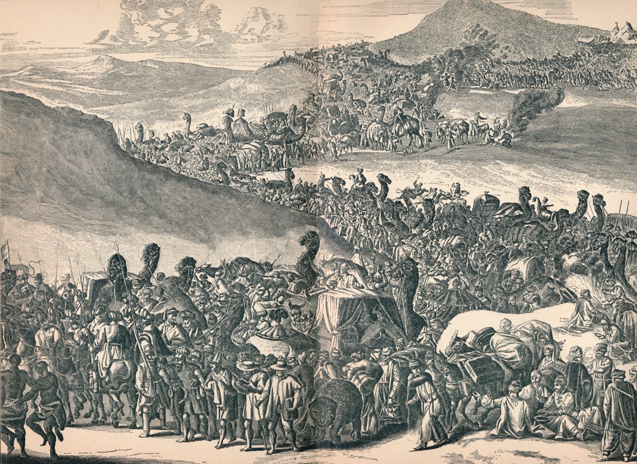 Mansa Musa w drodze do Mekki, c1670, 1903 autorstwa Unbekannt