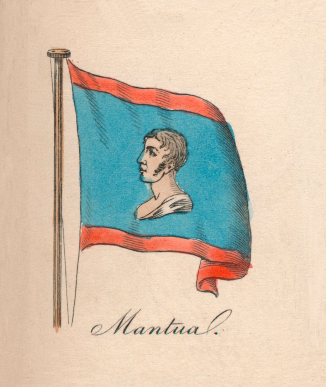 Mantua, 1838 autorstwa Unbekannt