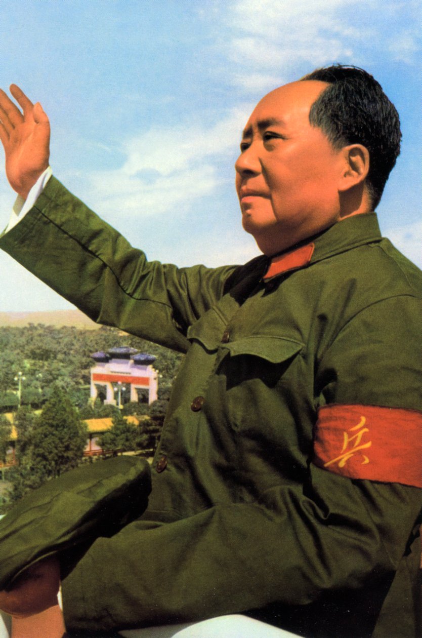 Mao Zedong, chiński komunistyczny rewolucjonista i przywódca, lata 50.-60 autorstwa Unbekannt