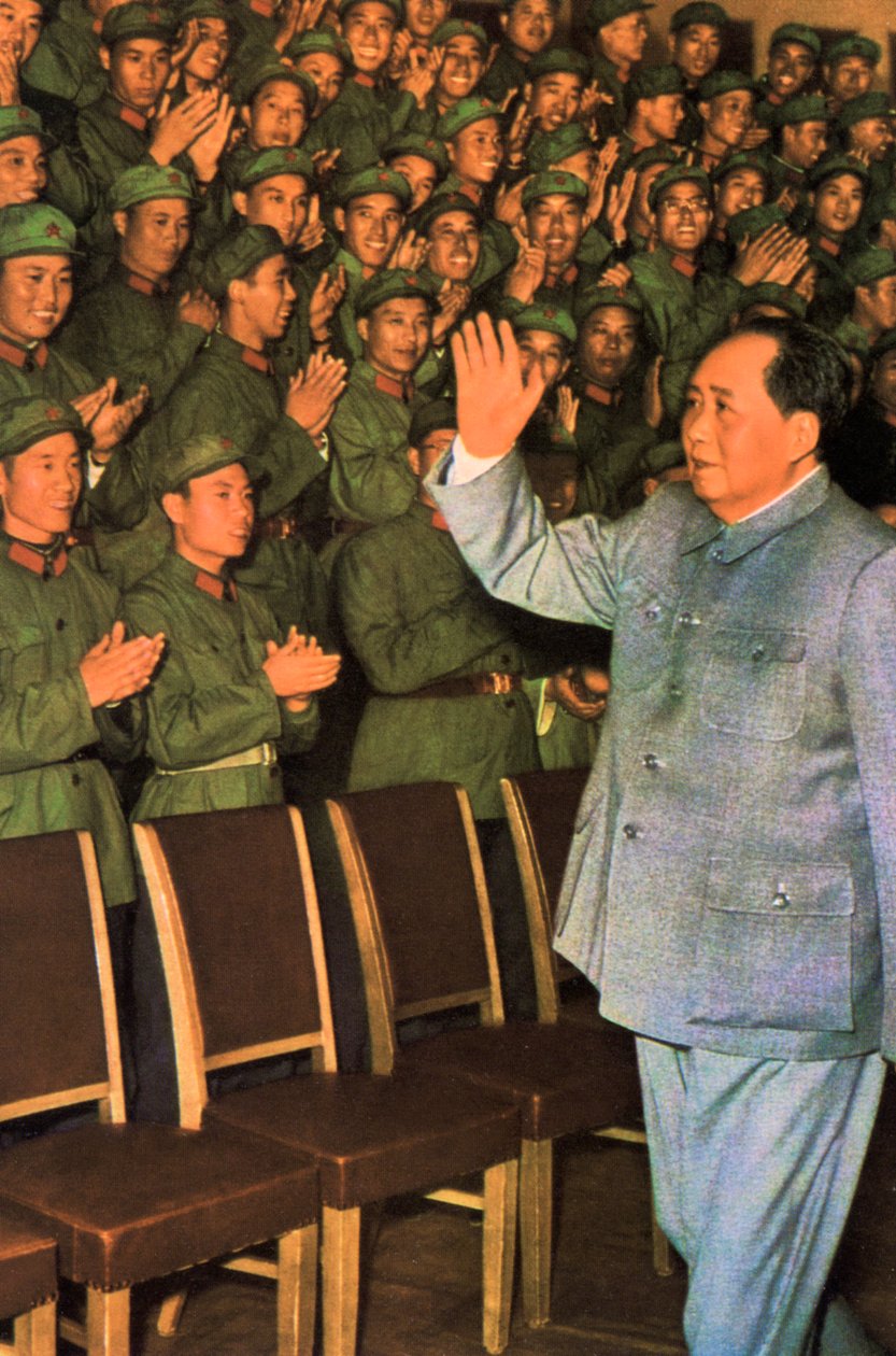 Mao Zedong, chiński komunistyczny rewolucjonista i przywódca, lata 60.-70 autorstwa Unbekannt