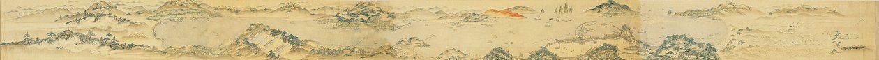 Mapa Choryang Waegwan i okolic w Busan podczas Joseon..., XIX wiek. autorstwa Unbekannt
