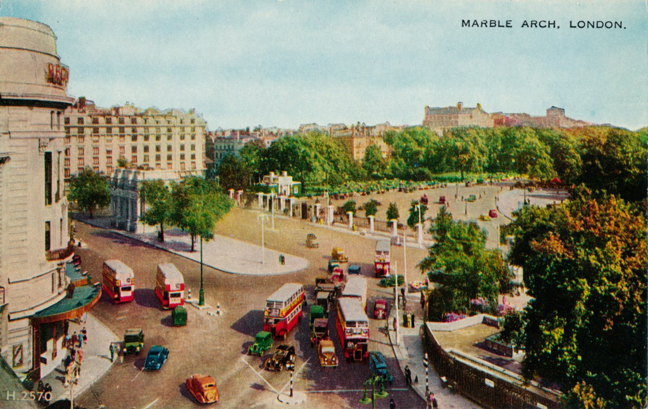 Marble Arch, Londyn, ok. 1930 autorstwa Unbekannt