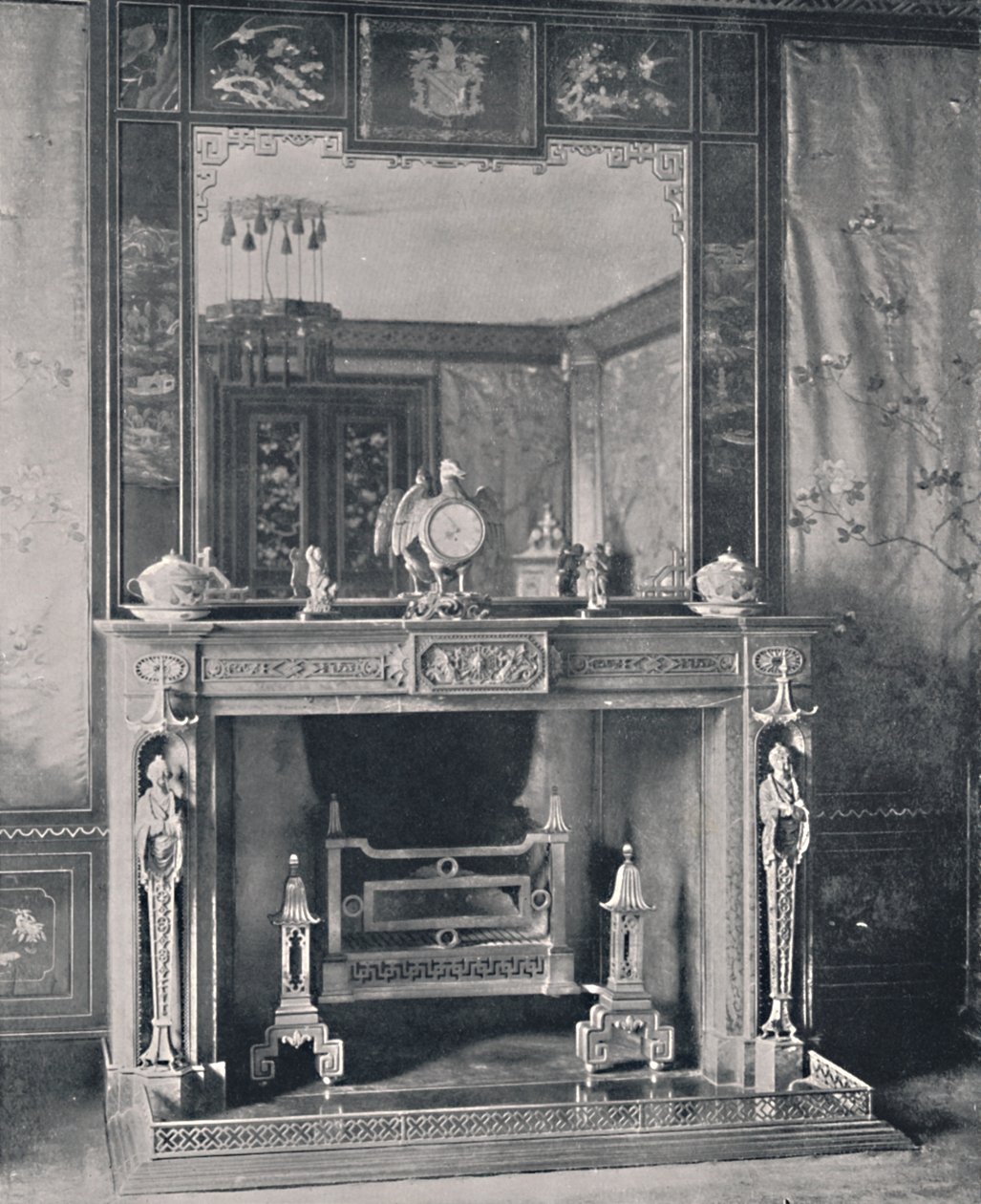 Marmurowy kominek, 1939 autorstwa Unbekannt