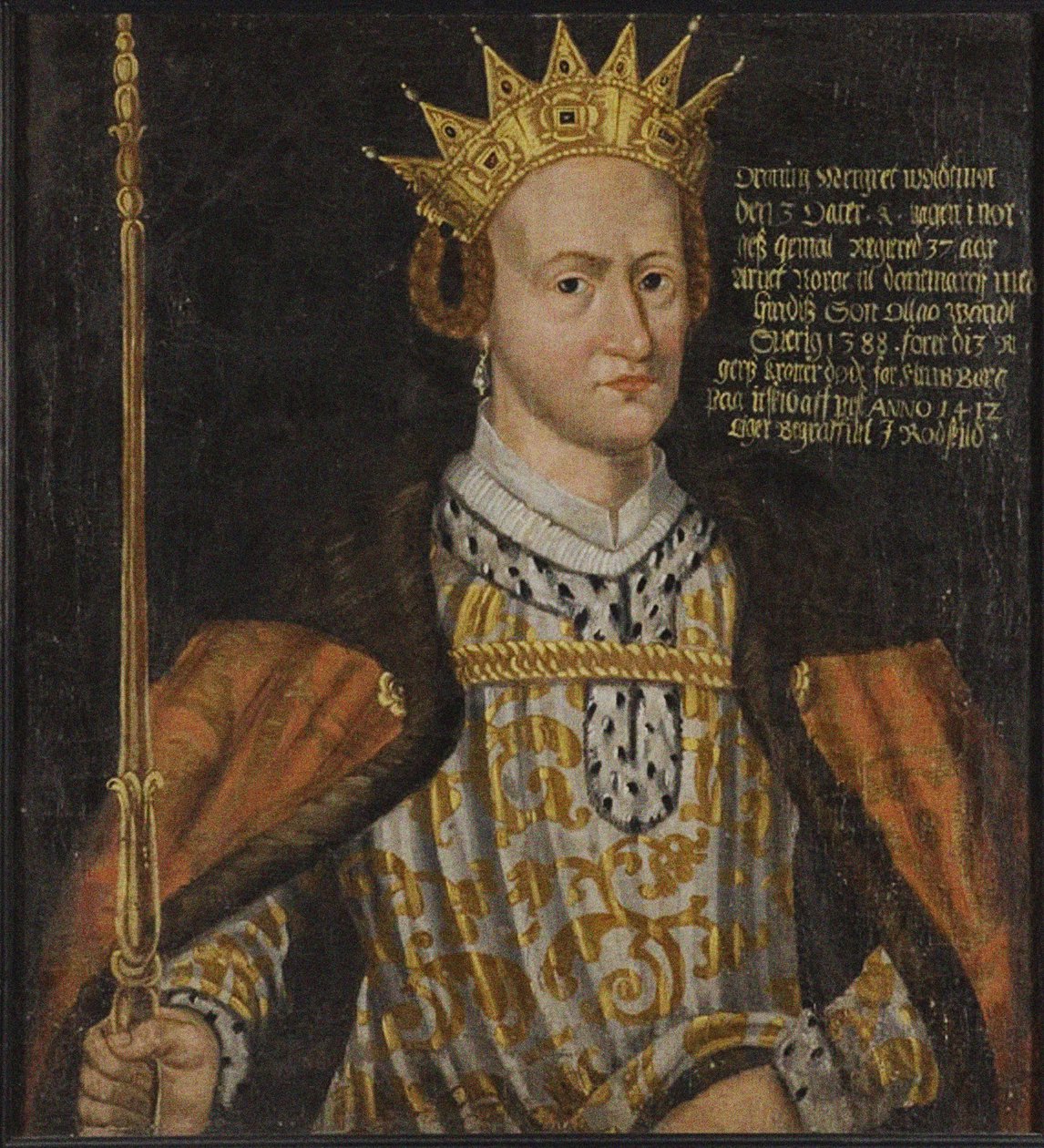 Małgorzata I Danii 1353-1412 autorstwa Unbekannt