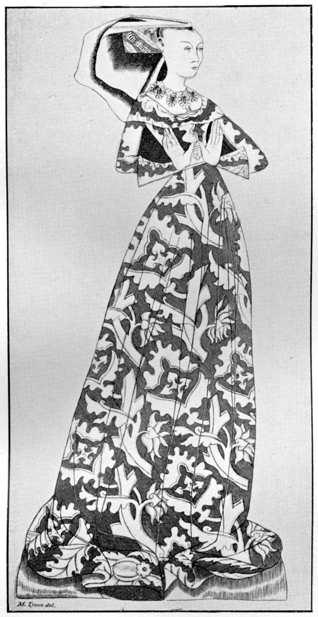 Margaret, Lady Peyton, ok. 1484, 1910 r autorstwa Unbekannt