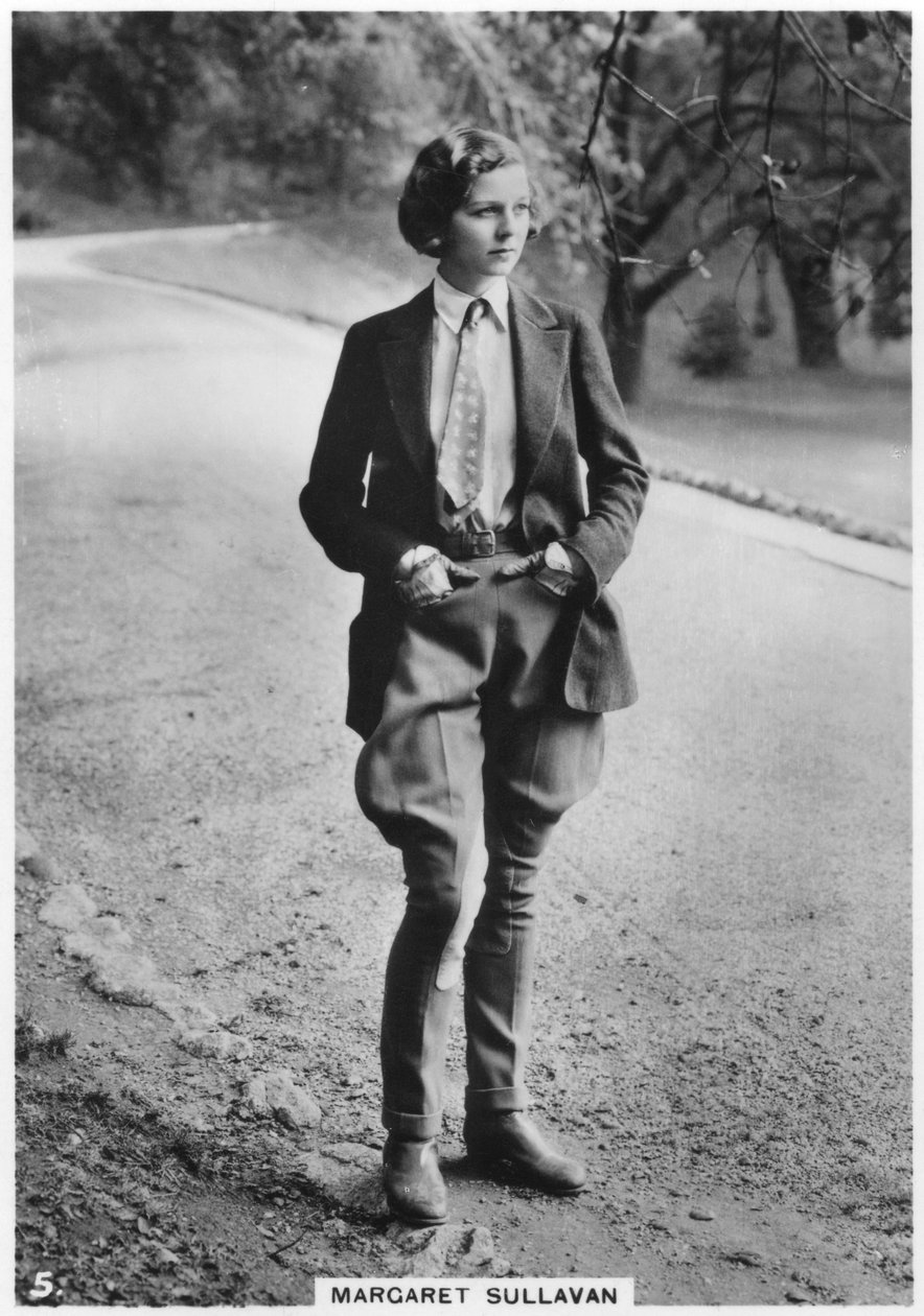 Margaret Sullavan, amerykańska aktorka teatralna i filmowa, ok. 1938 r. autorstwa Unbekannt