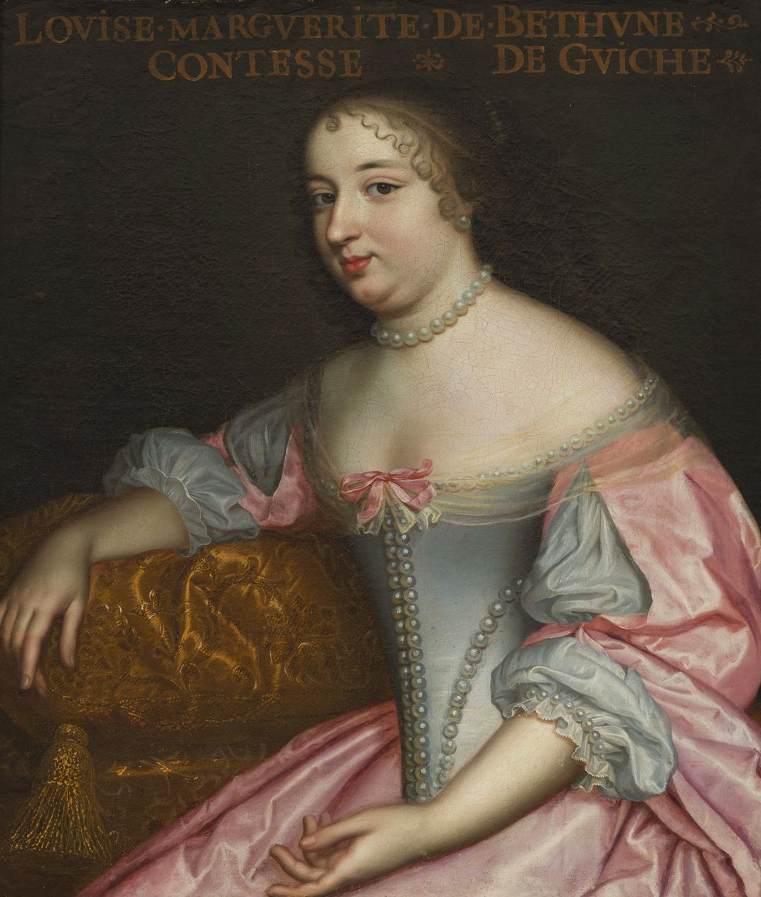 Marguerite Louise Suzanne de Béthune 1643-1726, hrabina Guiche, księżna Lude, ok. 1665. autorstwa Unbekannt