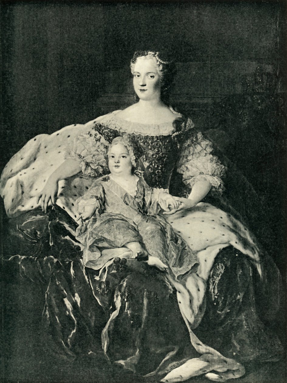 Maria Leszczyńska i Delfin, ok. 1730, 1903. autorstwa Unbekannt