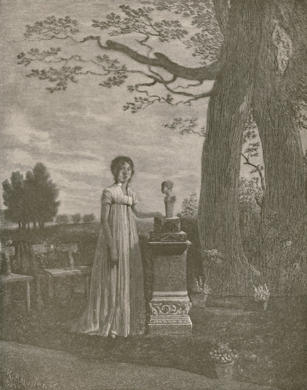 Marie-Julie Clary, żona Józefa Bonaparte, królowej Hiszpanii, c1806-1808, 1896 autorstwa Unbekannt