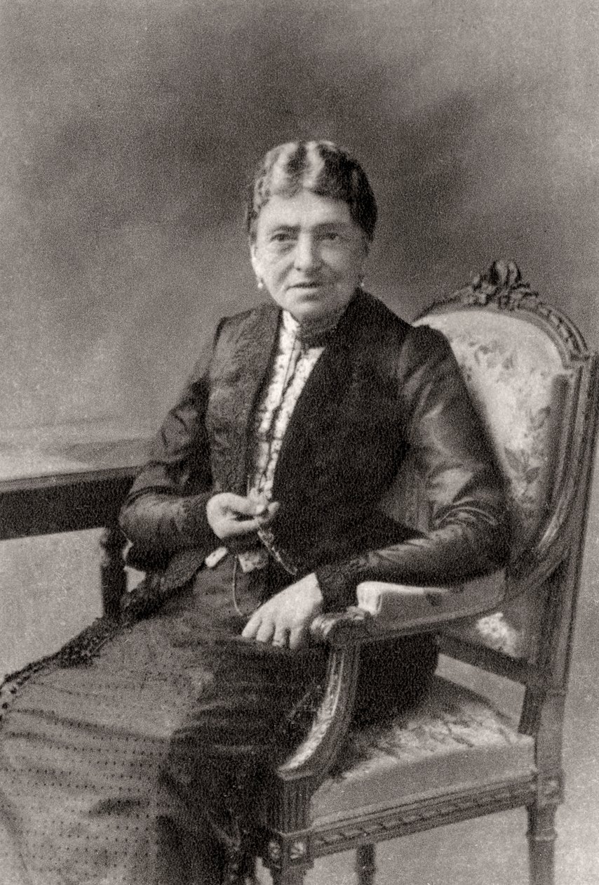 Marie-Louise Jay Cognacq, francuski sprzedawca, 1912 autorstwa Unbekannt