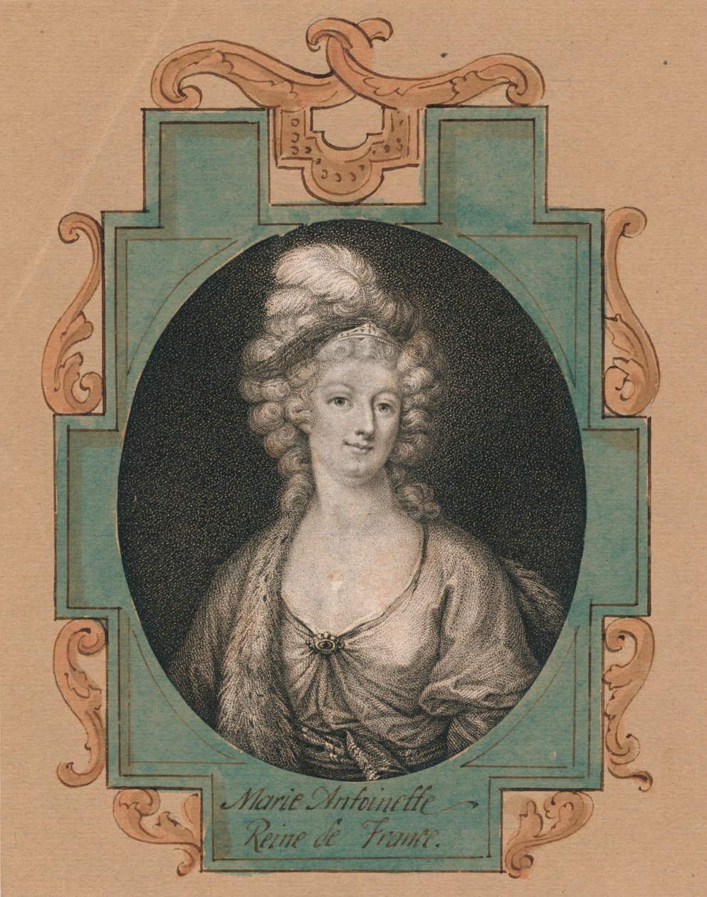 Maria Antonina, królowa Francji, XIX wiek. autorstwa Unbekannt