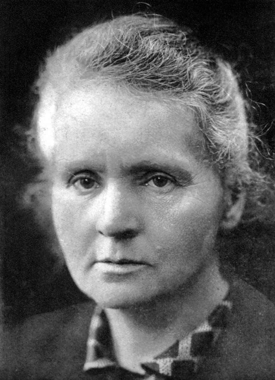 Marie Curie 1867-1934, urodzona w Polsce fizyka francuska, 1926 autorstwa Unbekannt