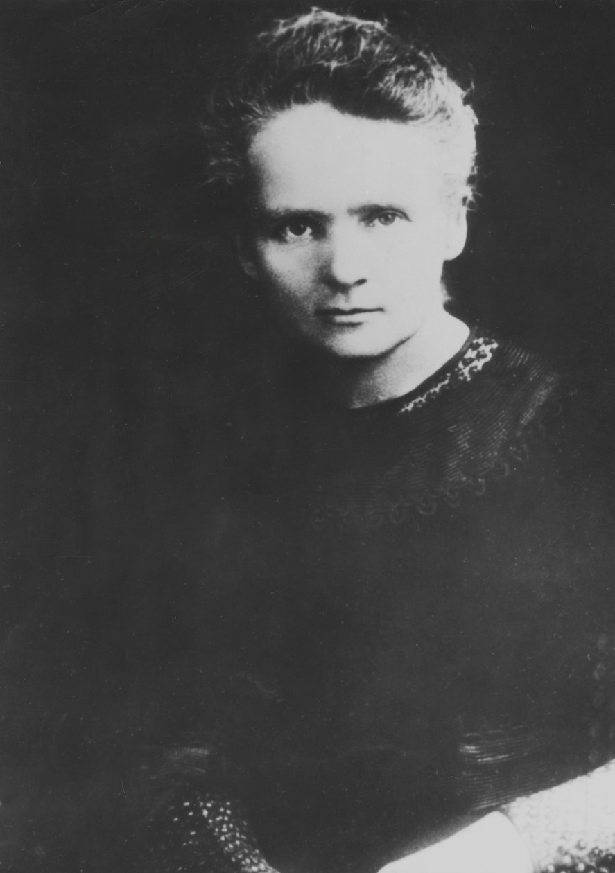 Marie Curie, urodzona w Polsce fizyka francuska autorstwa Unbekannt