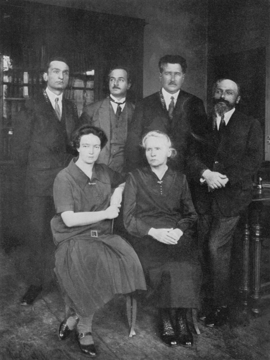 Marie Curie, urodzona w Polsce fizyka francuska autorstwa Unbekannt