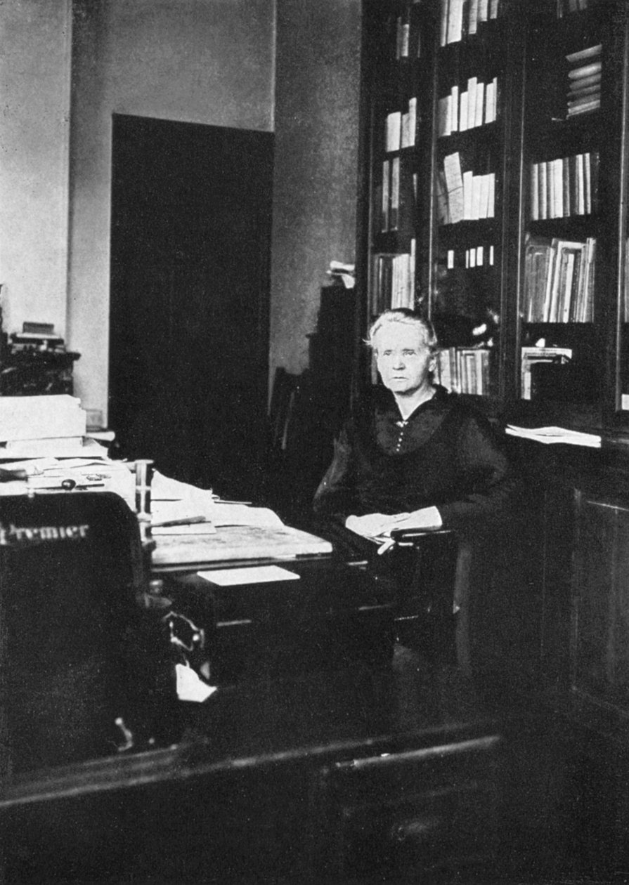 Marie Curie, urodzona w Polsce fizyka francuska, 1925 autorstwa Unbekannt