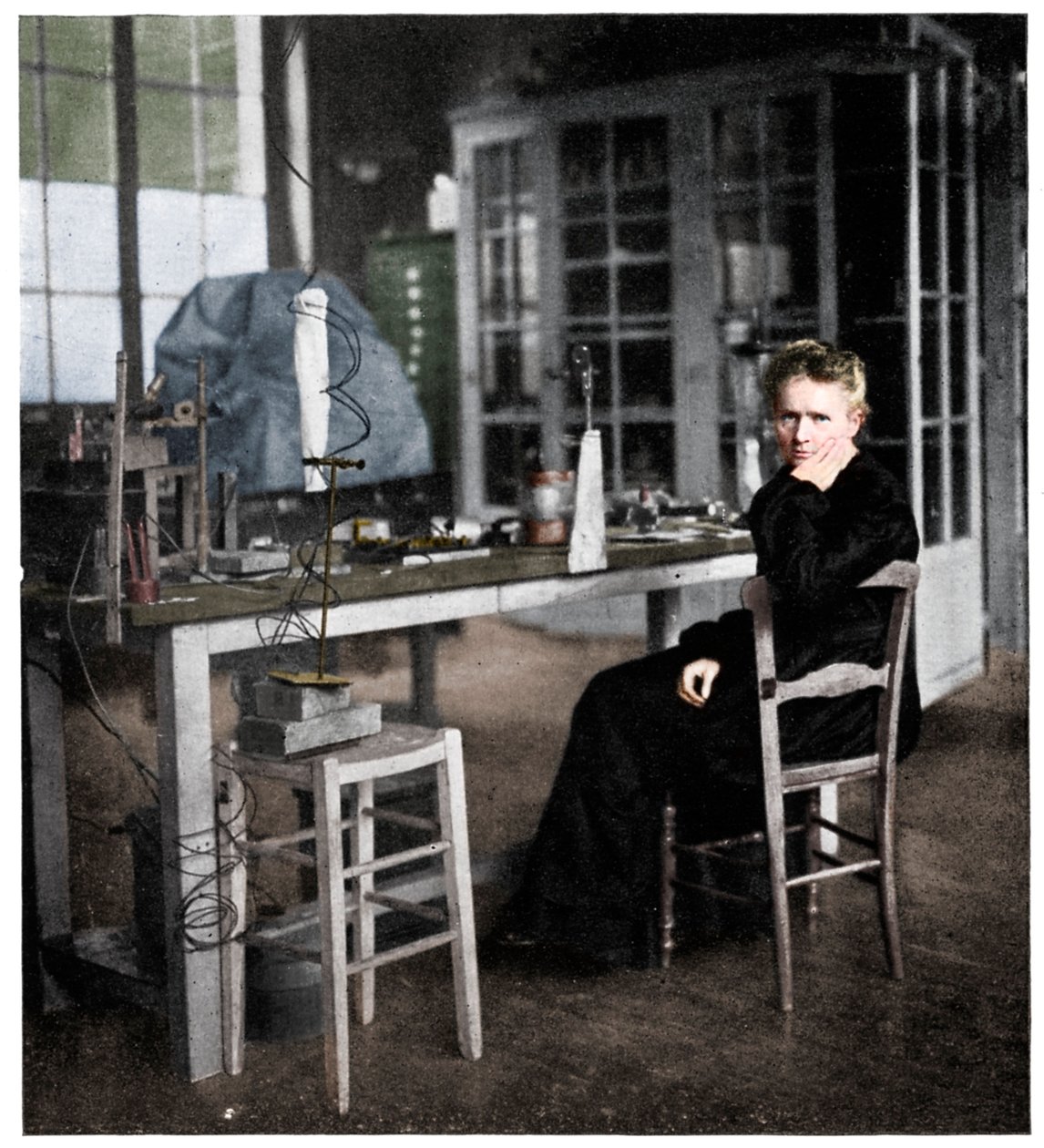 Marie Curie, urodzona w Polsce fizyka francuska, ok. 1920 r. autorstwa Unbekannt
