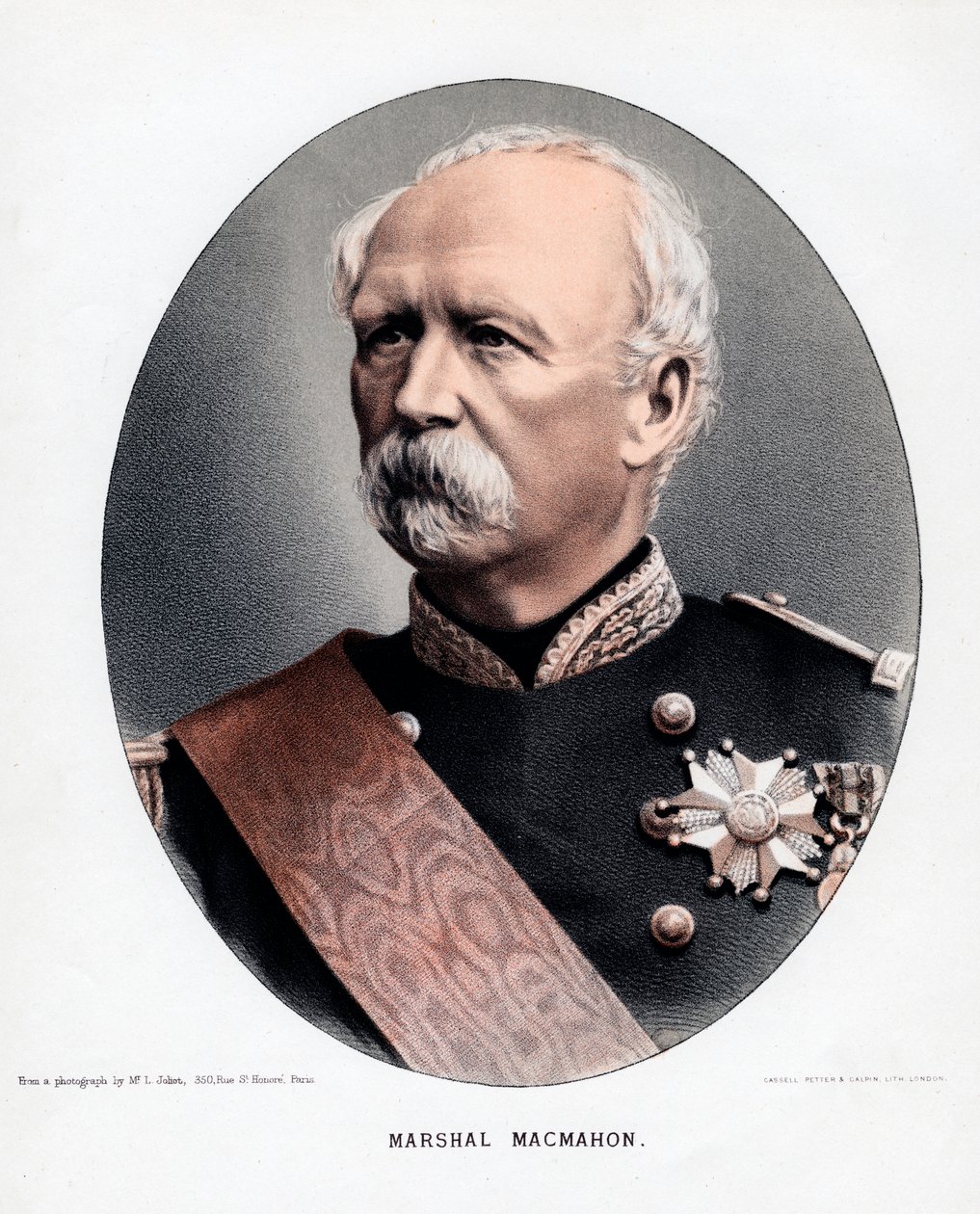 Marie Edme Patrice Maurice MacMahon, książę de Magenta, francuski żołnierz i mąż stanu, ok. 1880 r autorstwa Unbekannt