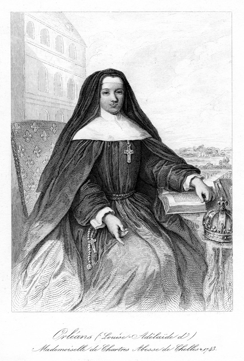 Marie Louise Adelaide dOrleans autorstwa Unbekannt