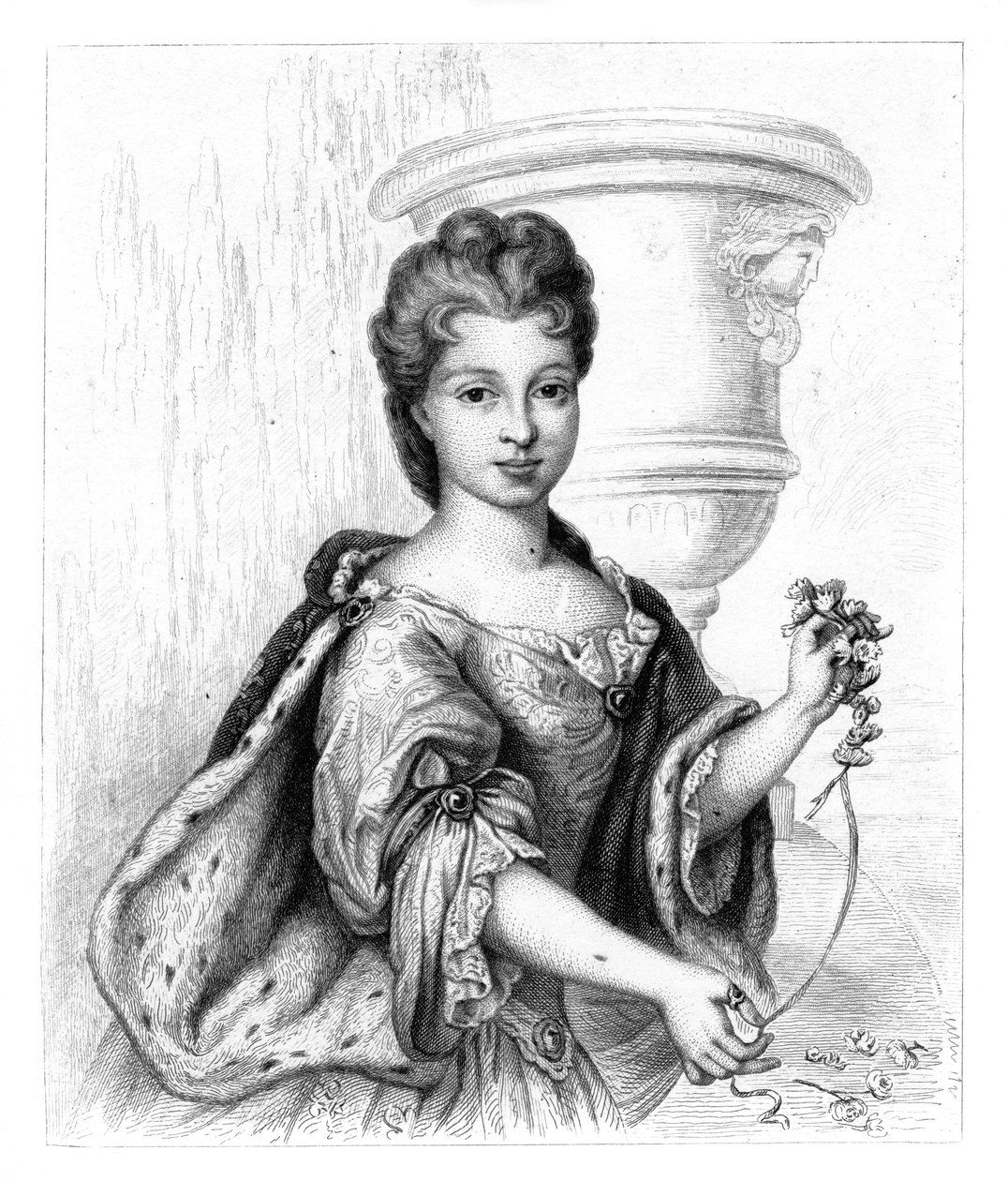 Marie Louise Elisabeth z Orleanu autorstwa Unbekannt