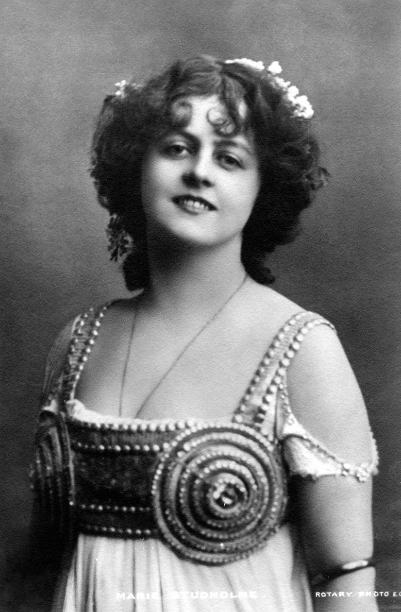 Marie Studholme 1875-1930, angielska aktorka, 1900 autorstwa Unbekannt