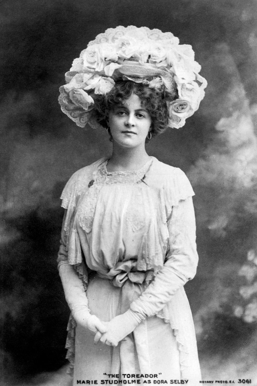 Marie Studholme 1875-1930, angielska aktorka, 1900 autorstwa Unbekannt