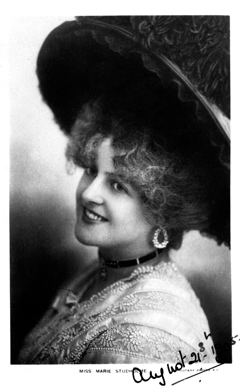 Marie Studholme 1875-1930, angielska aktorka, 1905 autorstwa Unbekannt