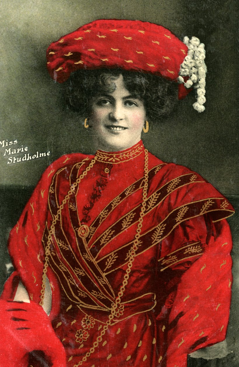 Marie Studholme 1875-1930, angielska aktorka, 1907 autorstwa Unbekannt