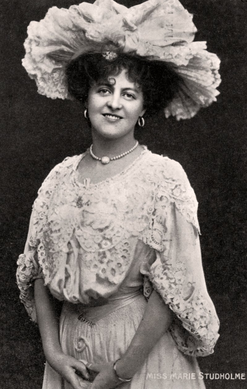 Marie Studholme 1875-1930, angielska aktorka, XX wiek autorstwa Unbekannt