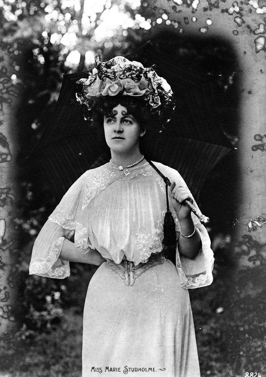 Marie Studholme 1875-1930, angielska aktorka, początek XX wieku autorstwa Unbekannt