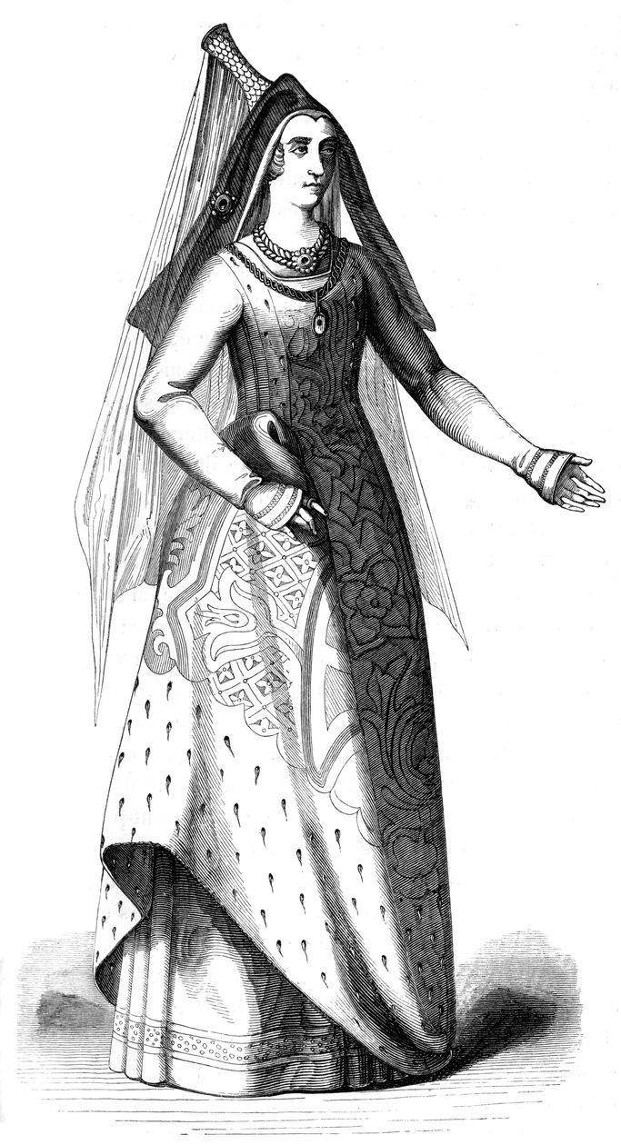 Marie de Bourgogne, córka Charlesa le Temeraire, XVI wiek 1849 autorstwa Unbekannt