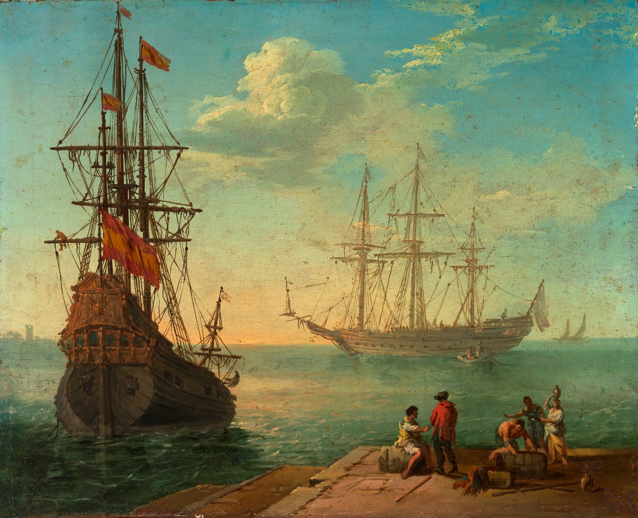 Marine, XVIII wiek. autorstwa Unbekannt