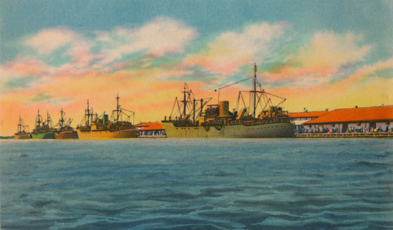 Terminal Morski, Barranquilla, c1940 autorstwa Unbekannt