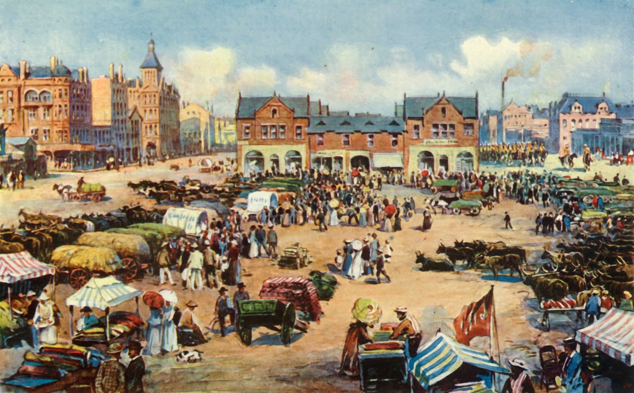 Rynek, Johannesburg, 1901. autorstwa Unbekannt