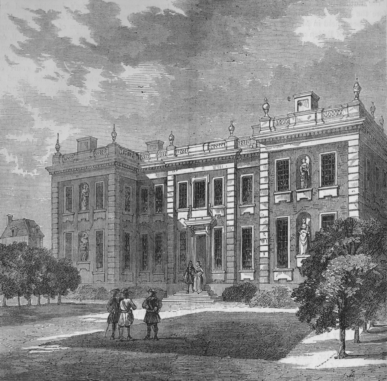 Marlborough House, Westminster, Londyn, c1710 1878 autorstwa Unbekannt