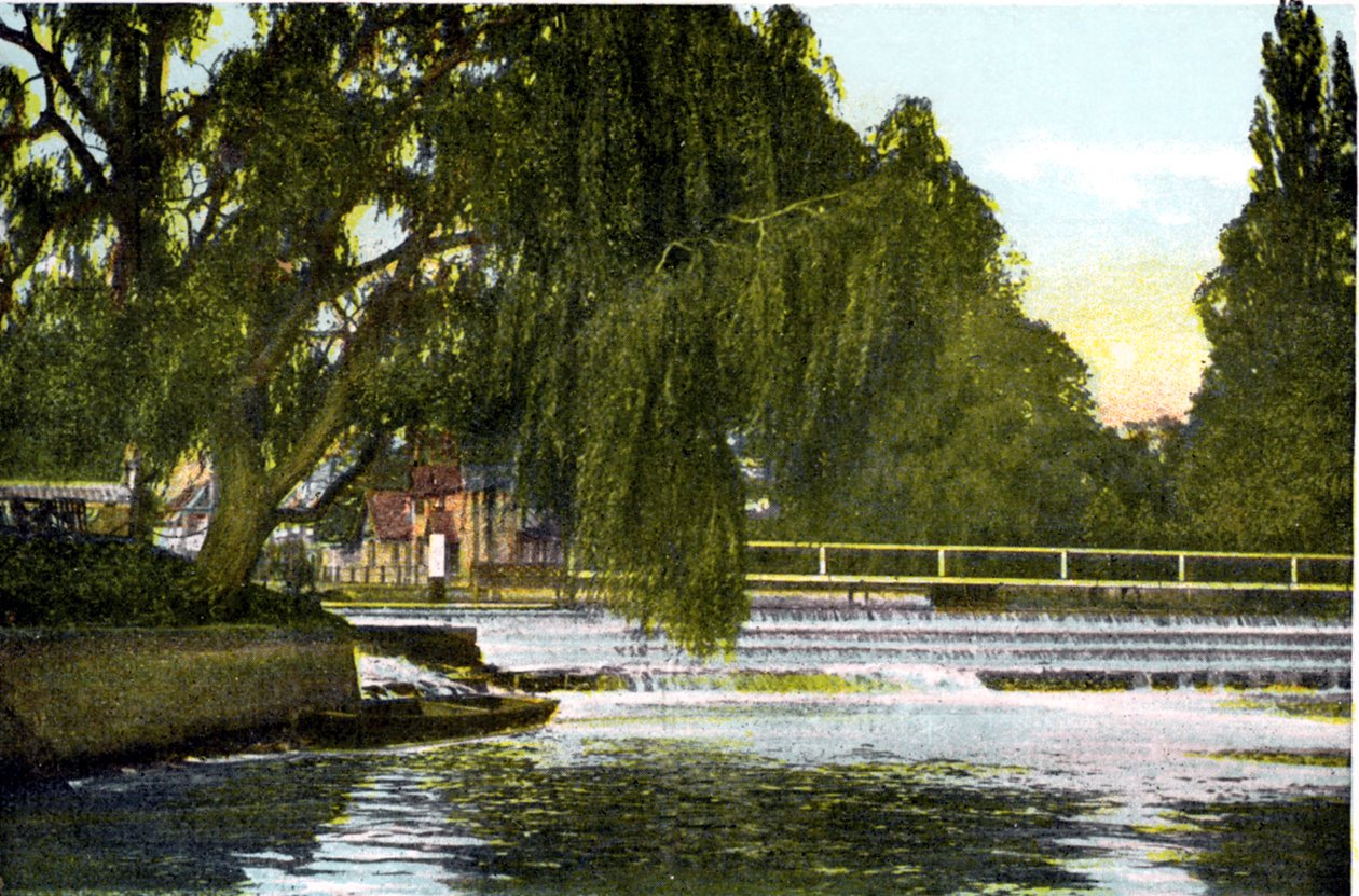 Marlow Weir, Buckinghamshire, XX wiek autorstwa Unbekannt