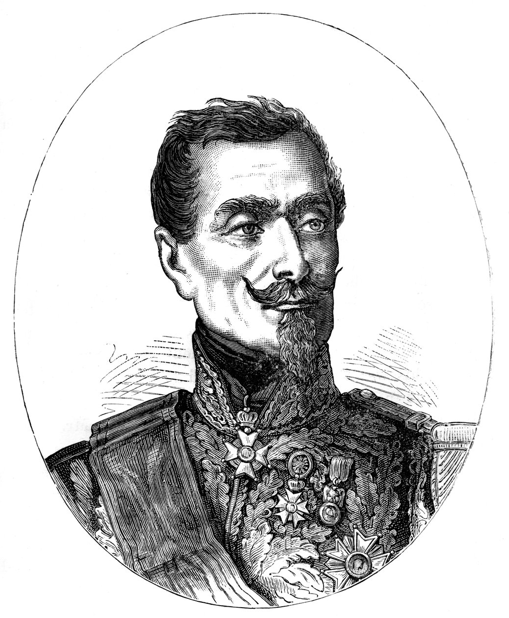 Marszałek Jacques Leroy z St Arnaud St Arnaud 1801-1854, żołnierz francuski autorstwa Unbekannt