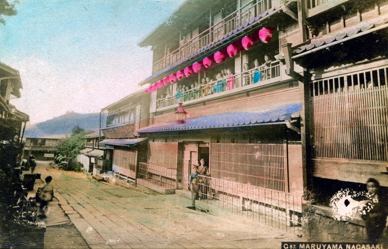 Maruyama, Nagasaki, Japonia autorstwa Unbekannt