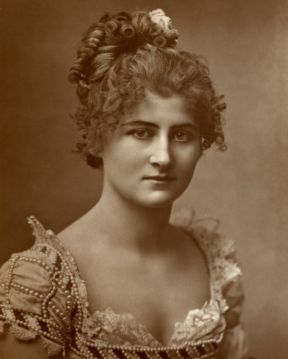 Mary Anderson, amerykańska aktorka, 1884 autorstwa Unbekannt