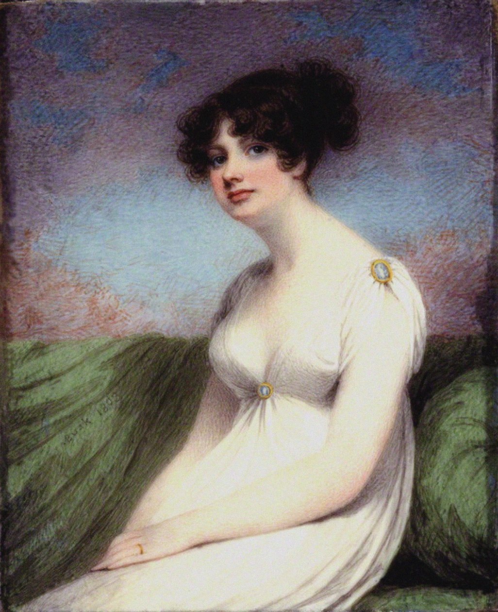 Mary Anne Clarke, urodzona jako Thompson 1776-1852 autorstwa Unbekannt