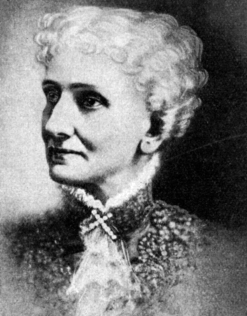 Mary Baker Eddy, amerykańska założycielka Kościoła Chrystusowego, naukowiec autorstwa Unbekannt