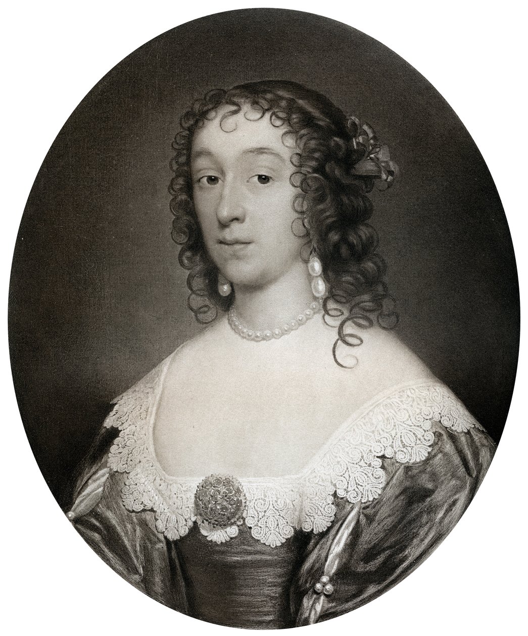 Mary Cromwell, hrabina Fauconberg, trzecia córka Olivera Cromwella, XVII wiek, 1899 autorstwa Unbekannt