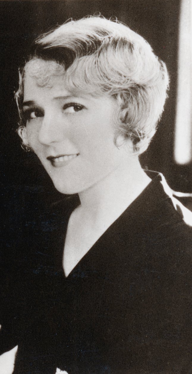 Mary Pickford z domu Gladys Mary Smith 1893-1979, amerykańska aktorka urodzona w Kanadzie, ok. 1929 r. autorstwa Unbekannt